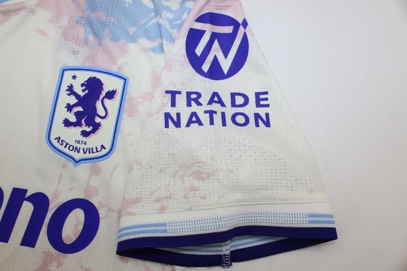 Thailand Quality(AAA) 25/26 Aston Villa Third Soccer Jersey (Player)