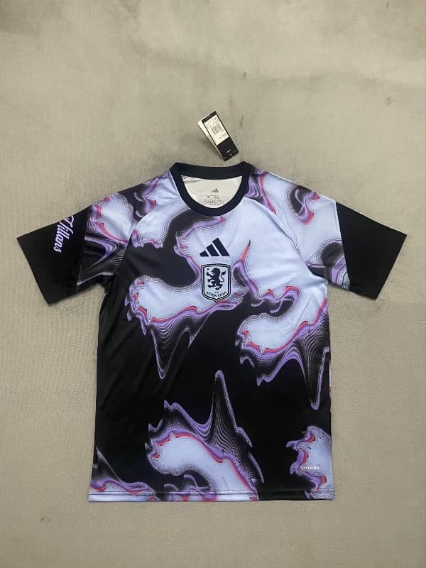 Thailand Quality(AAA) 25/26 Aston Villa Training Soccer Jersey