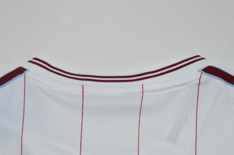 Thailand Quality(AAA) 25/26 Aston Villa White Soccer Jersey