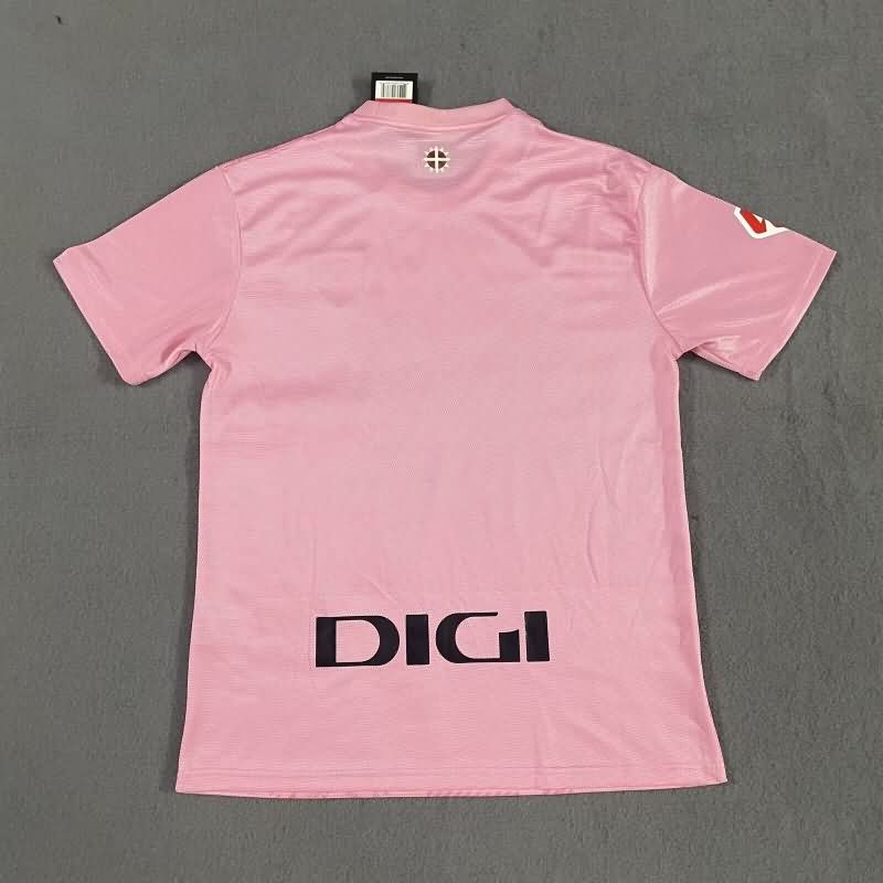 Thailand Quality(AAA) 25/26 Athletic Bilbao Goalkeeper Pink Soccer Jersey