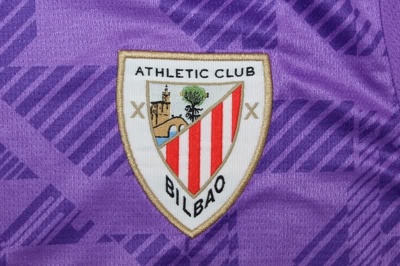 Thailand Quality(AAA) 25/26 Athletic Bilbao Goalkeeper Purple Soccer Jersey