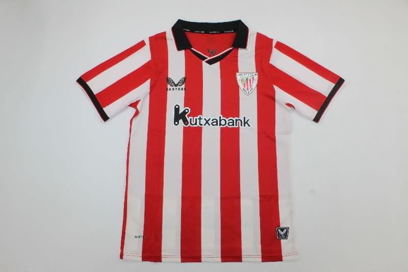 Thailand Quality(AAA) 25/26 Athletic Bilbao Home Soccer Jersey (Player)