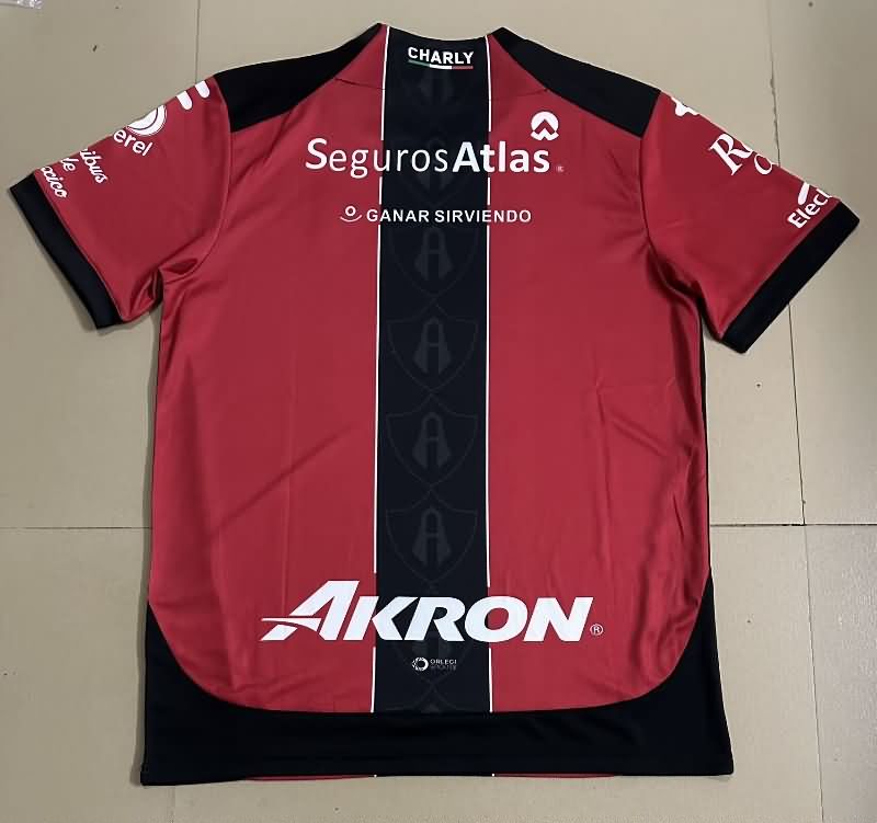 Thailand Quality(AAA) 25/26 Atlas Home Soccer Jersey