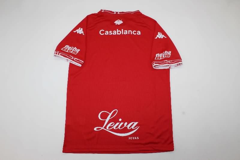 Thailand Quality(AAA) 2025 Atletico Huracan Home Soccer Jersey