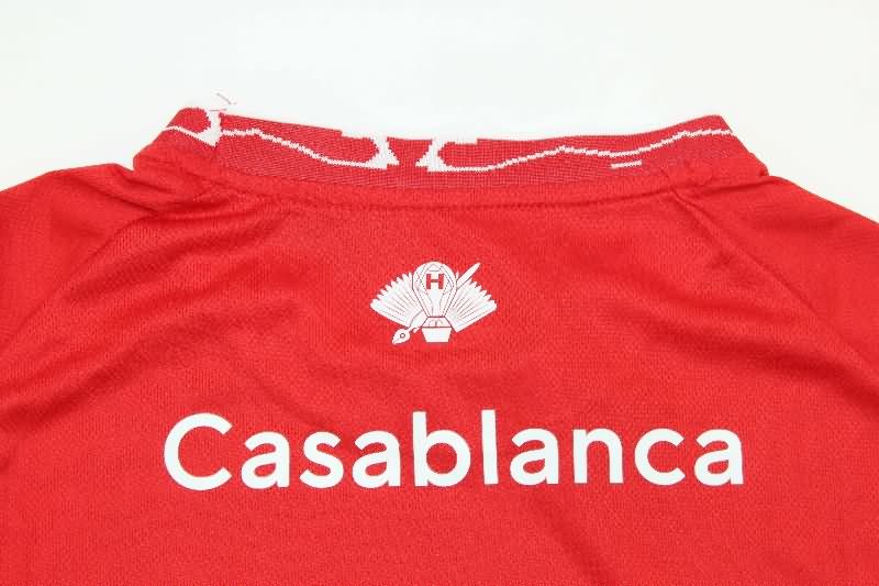 Thailand Quality(AAA) 2025 Atletico Huracan Home Soccer Jersey
