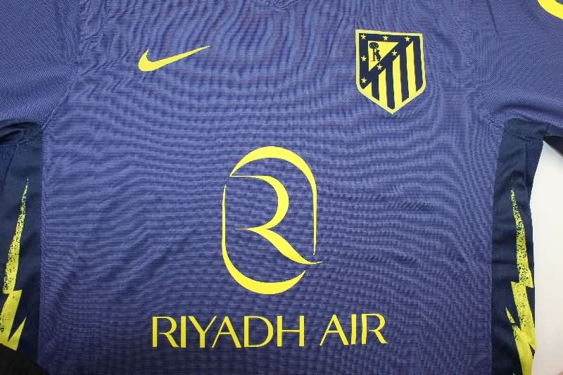 Thailand Quality(AAA) 25/26 Atletico Madrid Away Soccer Jersey
