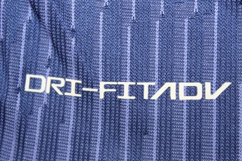 Thailand Quality(AAA) 25/26 Atletico Madrid Away Long Sleeve Soccer Jersey (Player)
