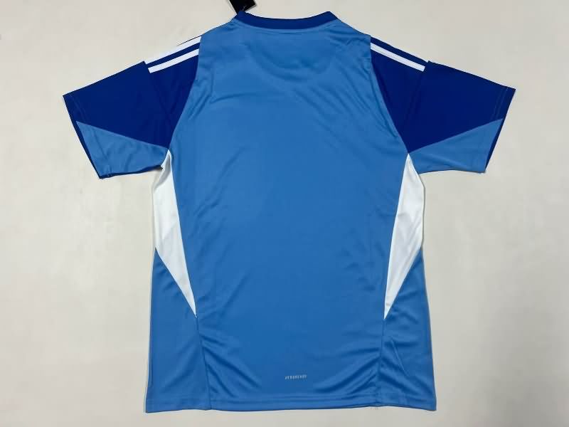 Thailand Quality(AAA) 25/26 Atletico Madrid Goalkeeper Blue Soccer Jersey