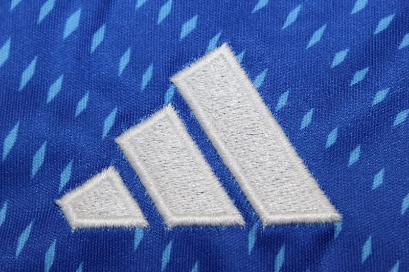 Thailand Quality(AAA) 25/26 Atletico Madrid Goalkeeper Blue Soccer Jersey