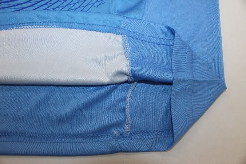 Thailand Quality(AAA) 25/26 Atletico Madrid Goalkeeper Blue Soccer Jersey