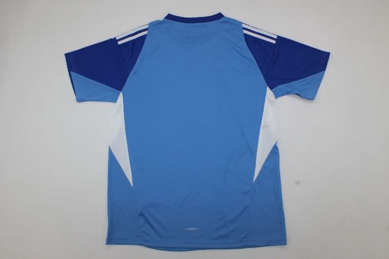 Thailand Quality(AAA) 25/26 Atletico Madrid Goalkeeper Blue Soccer Jersey