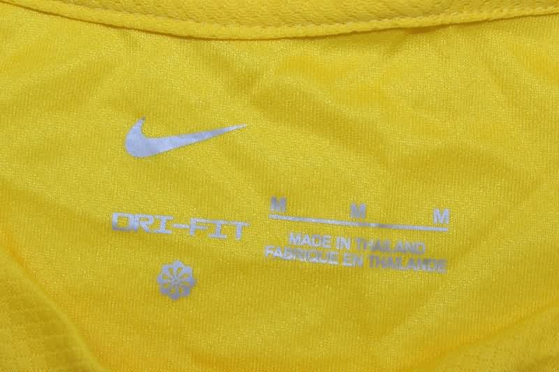 Thailand Quality(AAA) 25/26 Atletico Madrid Goalkeeper Yellow Soccer Jersey