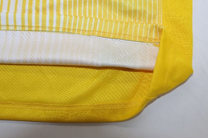 Thailand Quality(AAA) 25/26 Atletico Madrid Goalkeeper Yellow Soccer Jersey