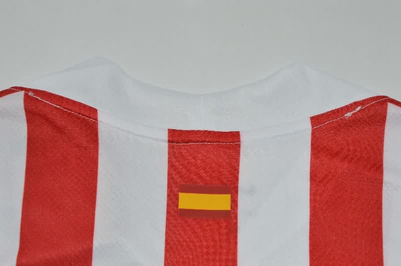 Thailand Quality(AAA) 25/26 Atletico Madrid Home Long Sleeve Soccer Jersey