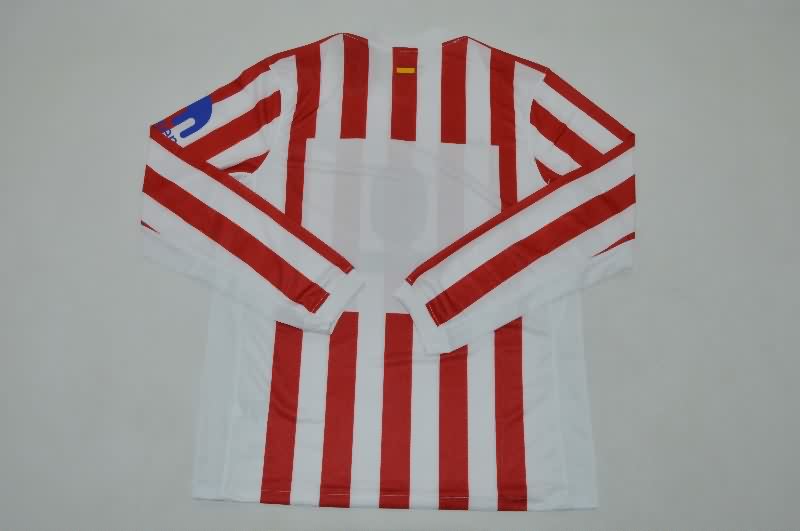 Thailand Quality(AAA) 25/26 Atletico Madrid Home Long Sleeve Soccer Jersey