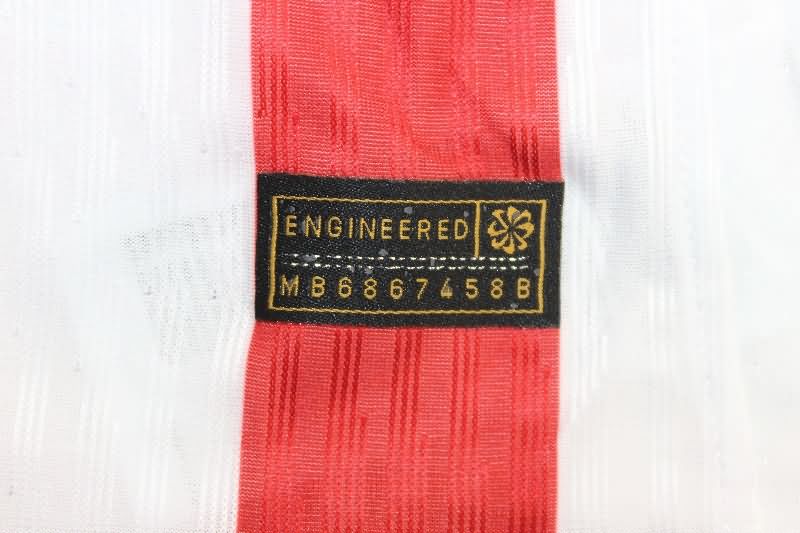 Thailand Quality(AAA) 25/26 Atletico Madrid Home Long Sleeve Soccer Jersey (Player)