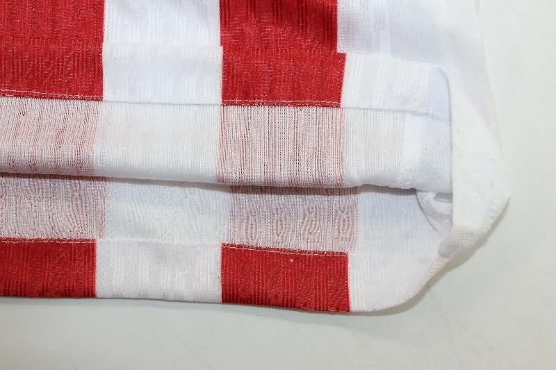 Thailand Quality(AAA) 25/26 Atletico Madrid Home Long Sleeve Soccer Jersey (Player)
