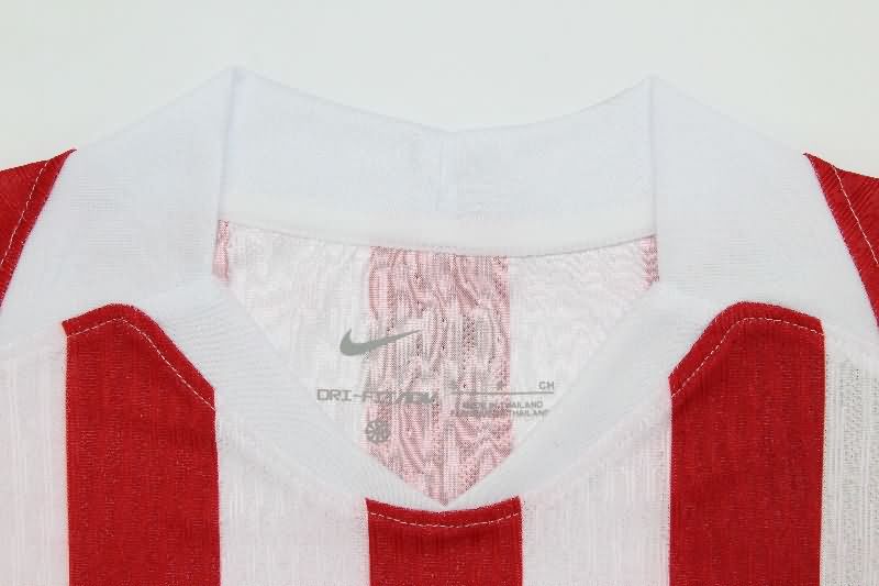 Thailand Quality(AAA) 25/26 Atletico Madrid Home Soccer Jersey (Player)