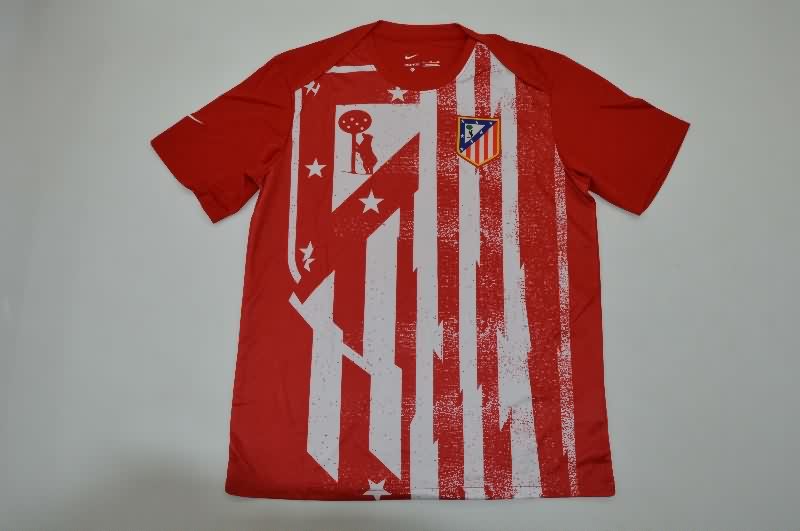 Thailand Quality(AAA) 25/26 Atletico Madrid Training Soccer Jersey 03