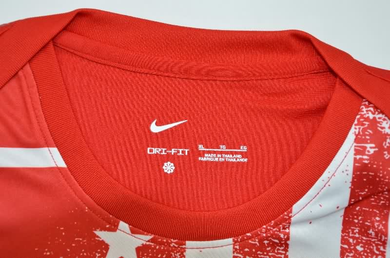 Thailand Quality(AAA) 25/26 Atletico Madrid Training Soccer Jersey 03