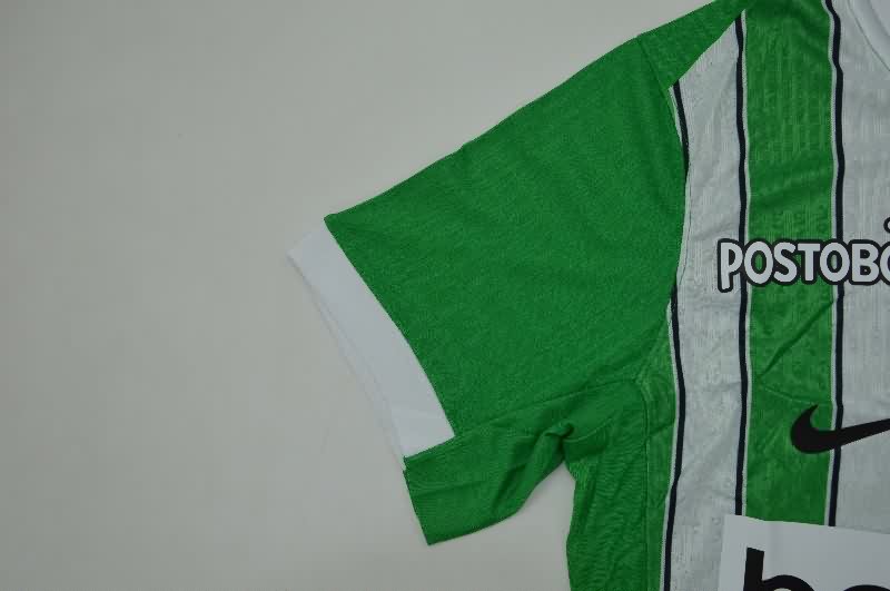 Thailand Quality(AAA) 2026 Atletico Nacional Home Soccer Jersey (Player)