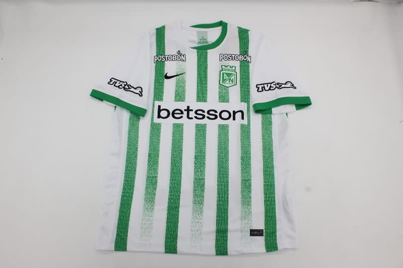Thailand Quality(AAA) 2025 Atletico Nacional Home Soccer Jersey