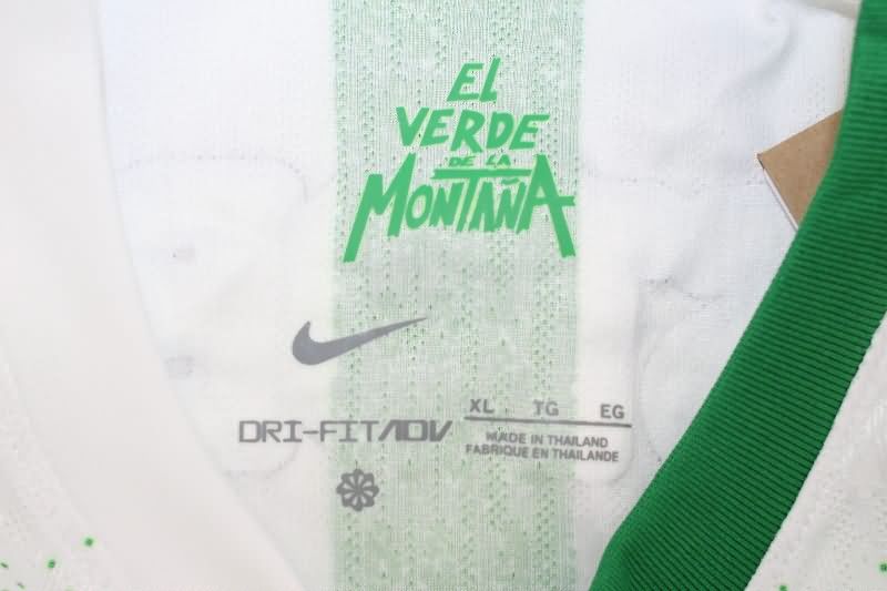 Thailand Quality(AAA) 2025 Atletico Nacional Home Soccer Jersey (Player)