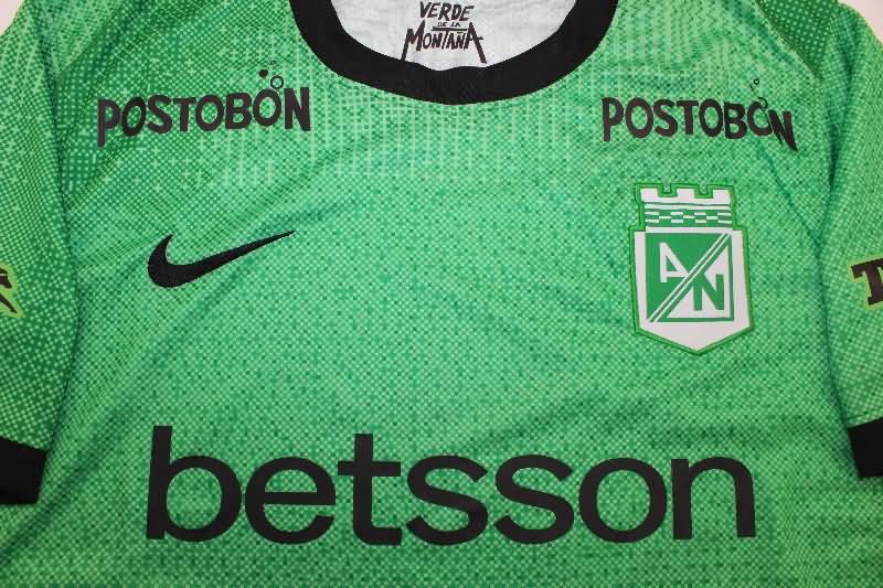 Thailand Quality(AAA) 2025 Atletico Nacional Third Soccer Jersey