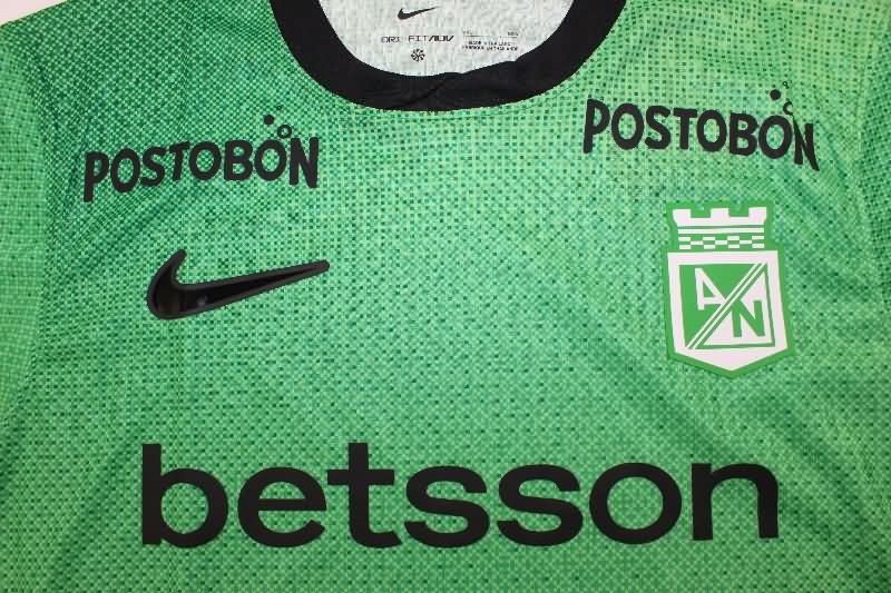 Thailand Quality(AAA) 2025 Atletico Nacional Third Soccer Jersey (Player)