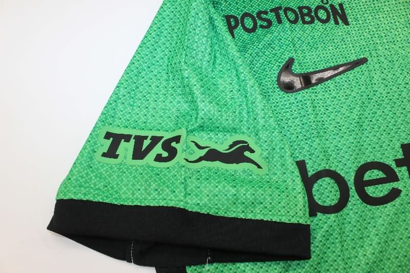 Thailand Quality(AAA) 2025 Atletico Nacional Third Soccer Jersey (Player)