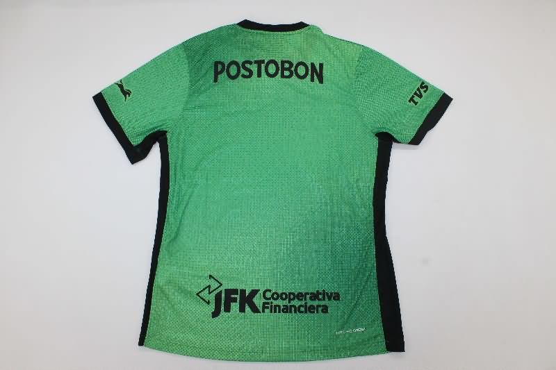Thailand Quality(AAA) 2025 Atletico Nacional Third Soccer Jersey (Player)