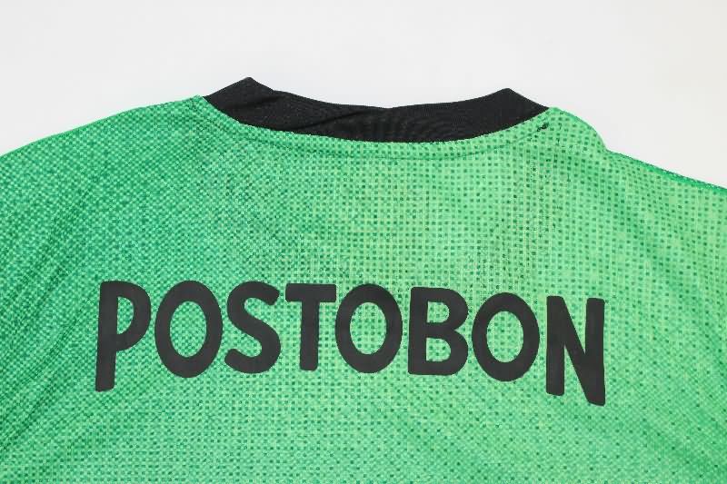 Thailand Quality(AAA) 2025 Atletico Nacional Third Soccer Jersey (Player)