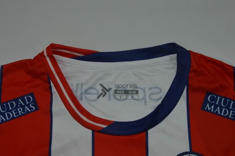 Thailand Quality(AAA) 25/26 Atletico San Luis Home Soccer Jersey