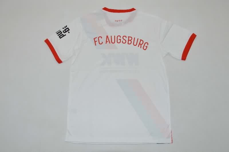 Thailand Quality(AAA) 25/26 Augsburg Home Soccer Jersey