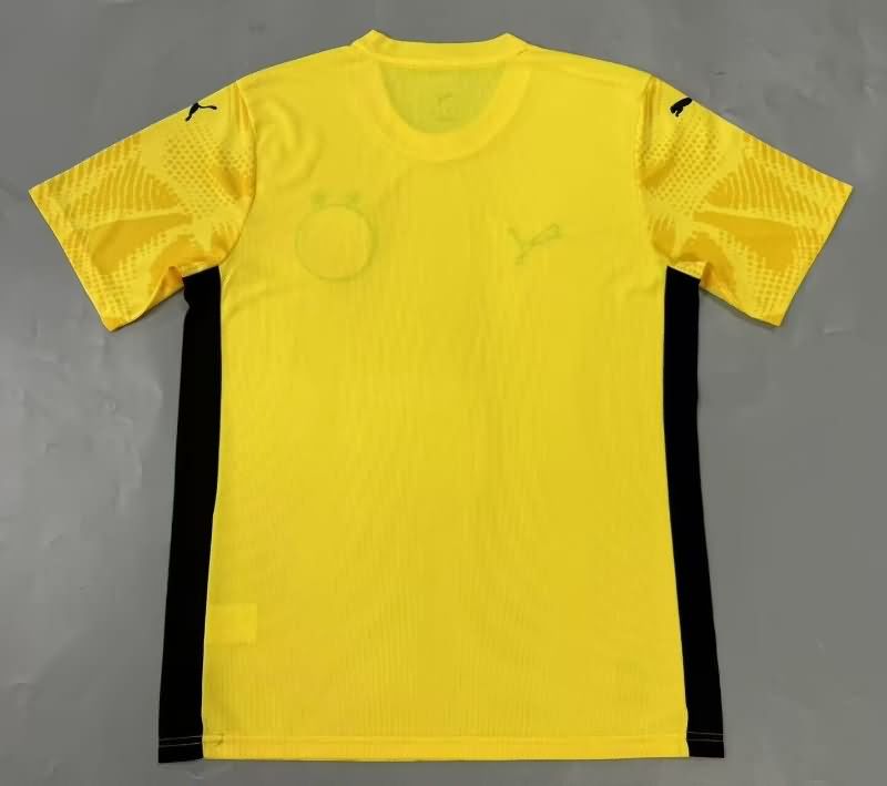 Thailand Quality(AAA) 2025 Bahia Goalkeeper Yellow Soccer Jersey