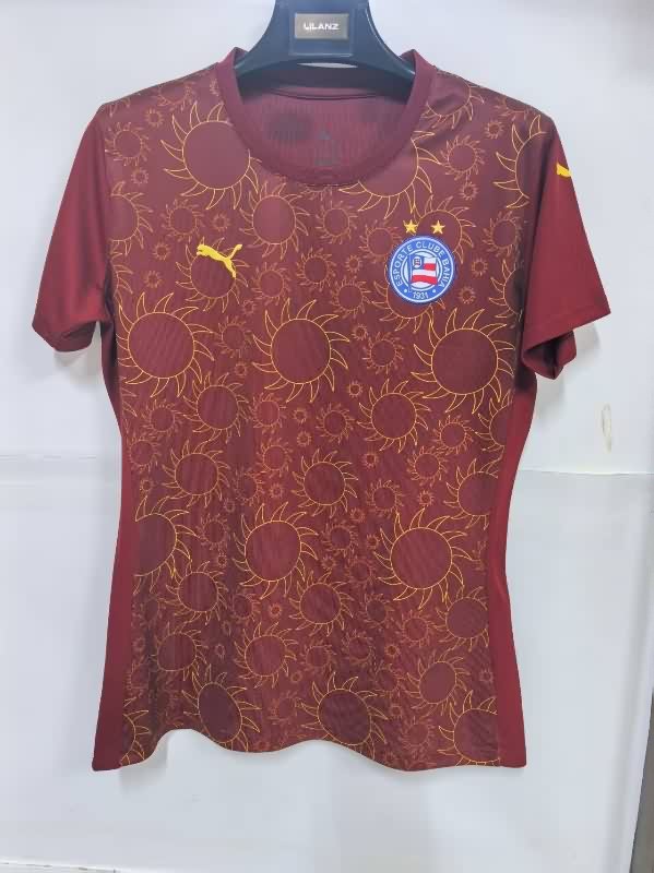 Thailand Quality(AAA) 2025 Bahia Third Women Soccer Jersey