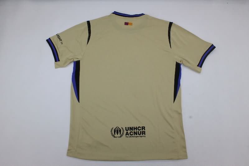 Thailand Quality(AAA) 25/26 Barcelona Away Soccer Jersey Leaked