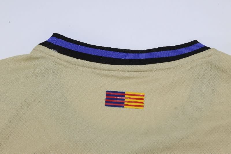 Thailand Quality(AAA) 25/26 Barcelona Away Soccer Jersey Leaked