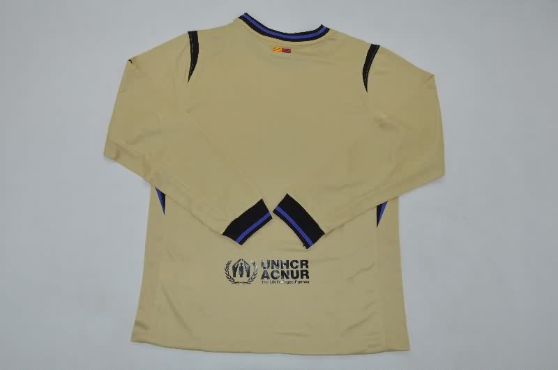 Thailand Quality(AAA) 25/26 Barcelona Away Long Sleeve Soccer Jersey