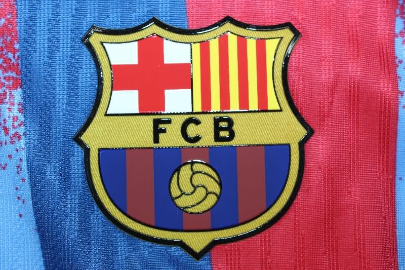 Thailand Quality(AAA) 25/26 Barcelona Fourth Soccer Jersey Leaked
