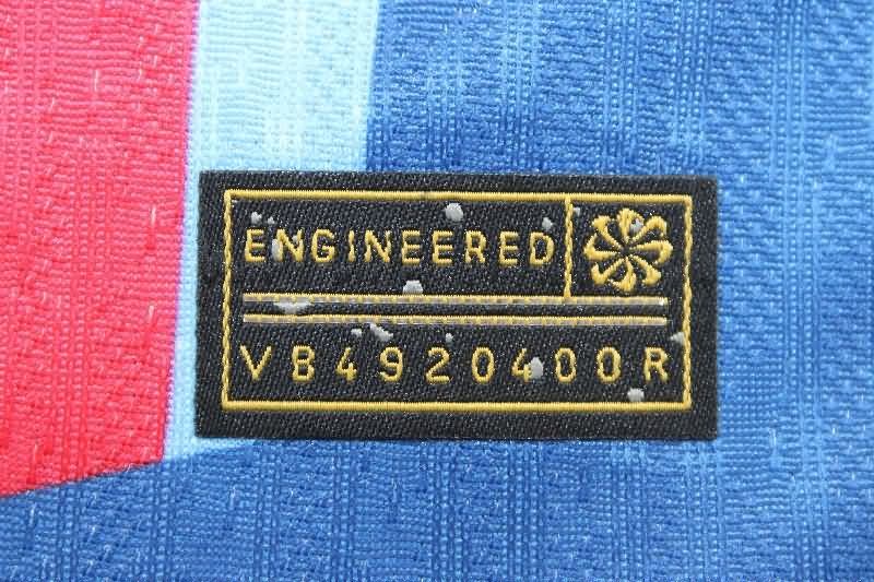 Thailand Quality(AAA) 25/26 Barcelona Fourth Soccer Jersey Leaked