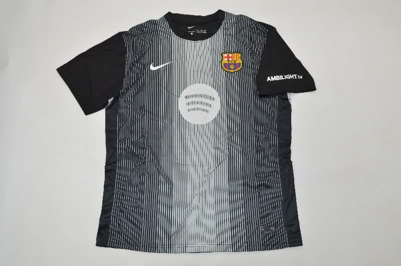 Thailand Quality(AAA) 25/26 Barcelona Goalkeeper Black Soccer Jersey