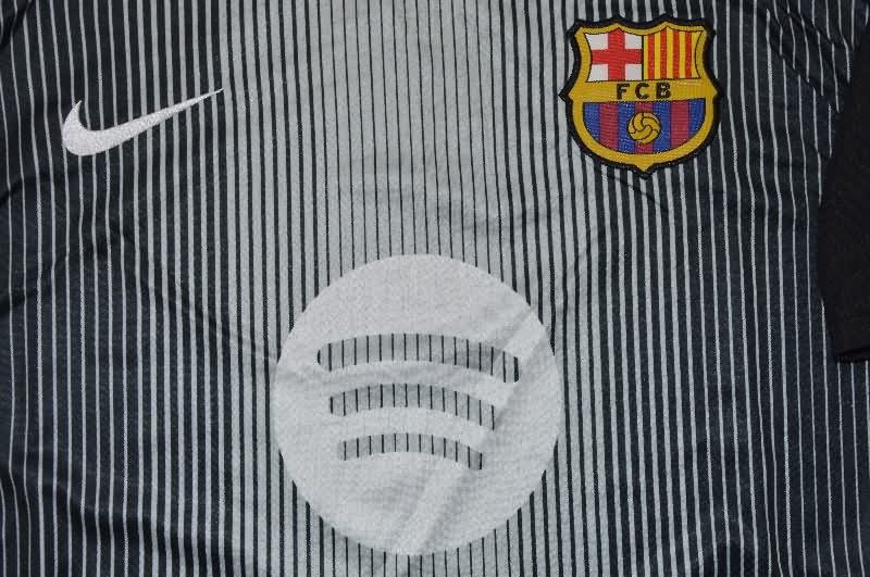 Thailand Quality(AAA) 25/26 Barcelona Goalkeeper Black Soccer Jersey