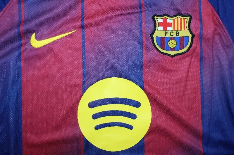 Thailand Quality(AAA) 25/26 Barcelona Home Soccer Jersey Leaked