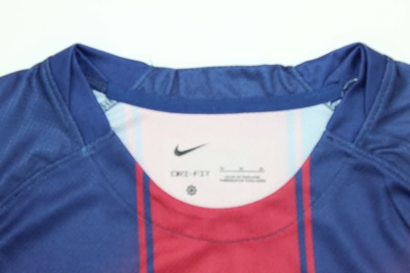 Thailand Quality(AAA) 25/26 Barcelona Home Long Sleeve Soccer Jersey Leaked