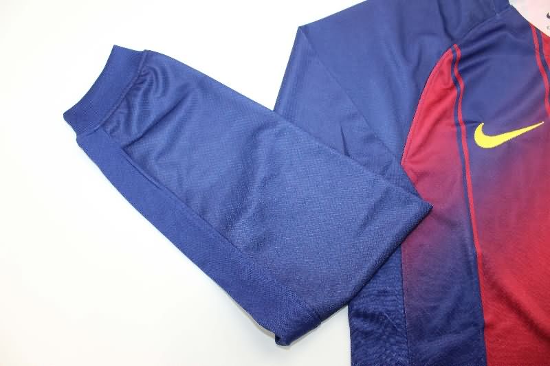 Thailand Quality(AAA) 25/26 Barcelona Home Long Sleeve Soccer Jersey Leaked