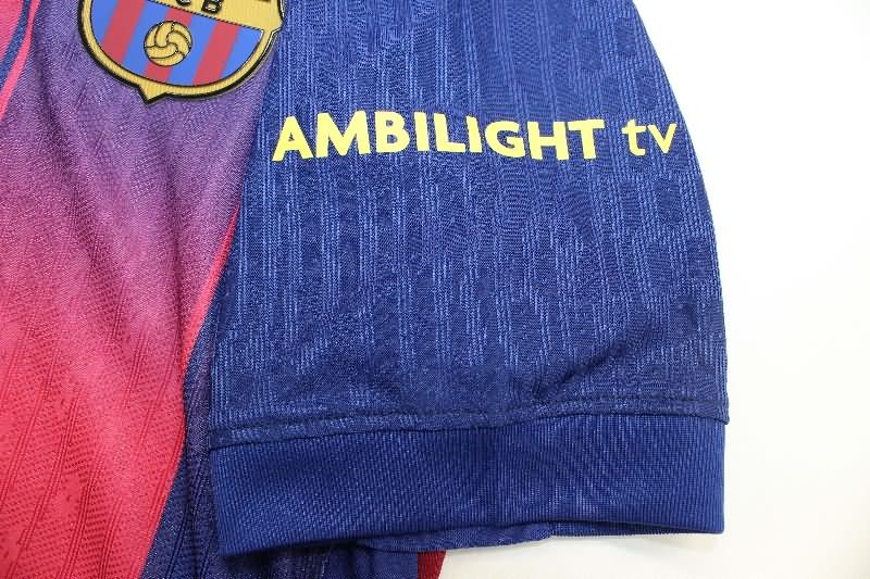 Thailand Quality(AAA) 25/26 Barcelona Home Soccer Jersey (Player)