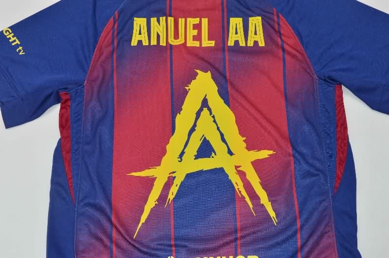 Thailand Quality(AAA) 25/26 Barcelona Home Soccer Jersey Sponsor 03