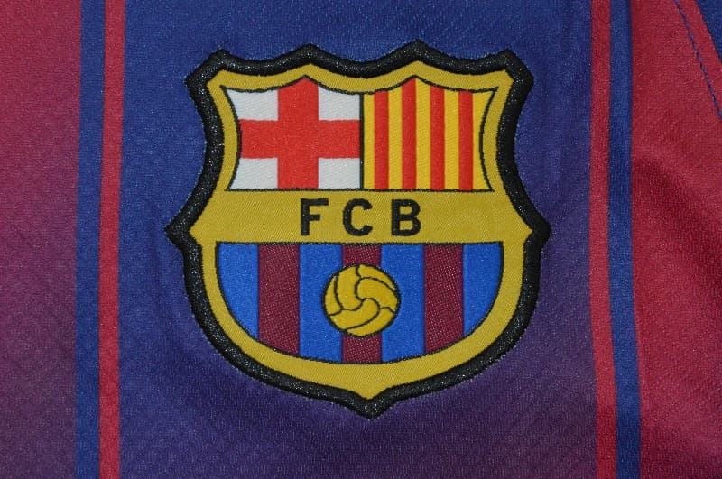 Thailand Quality(AAA) 25/26 Barcelona Home Soccer Jersey Sponsor 04