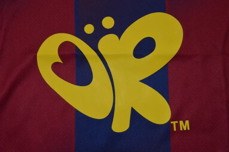 Thailand Quality(AAA) 25/26 Barcelona Home Soccer Jersey Sponsor 04